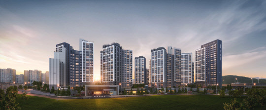 더샵 신부센트라 투시도. <사진=포스코건설>